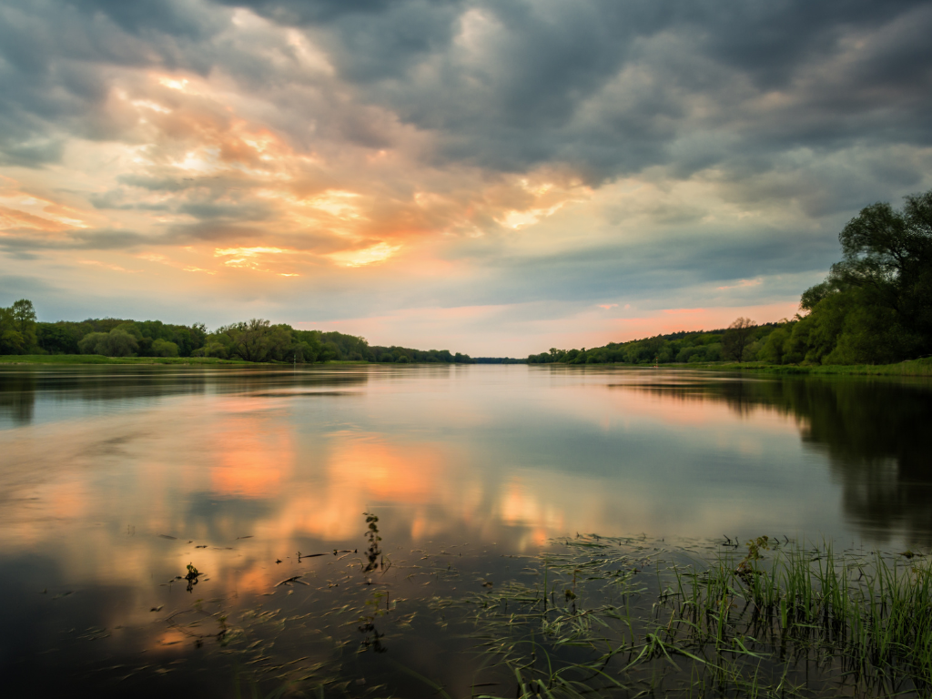 Raus aus Berlin - Landschaft-Prignitz-Elbe