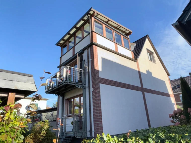 Ansicht Giebelseite, Einfamilienhaus in Grabow