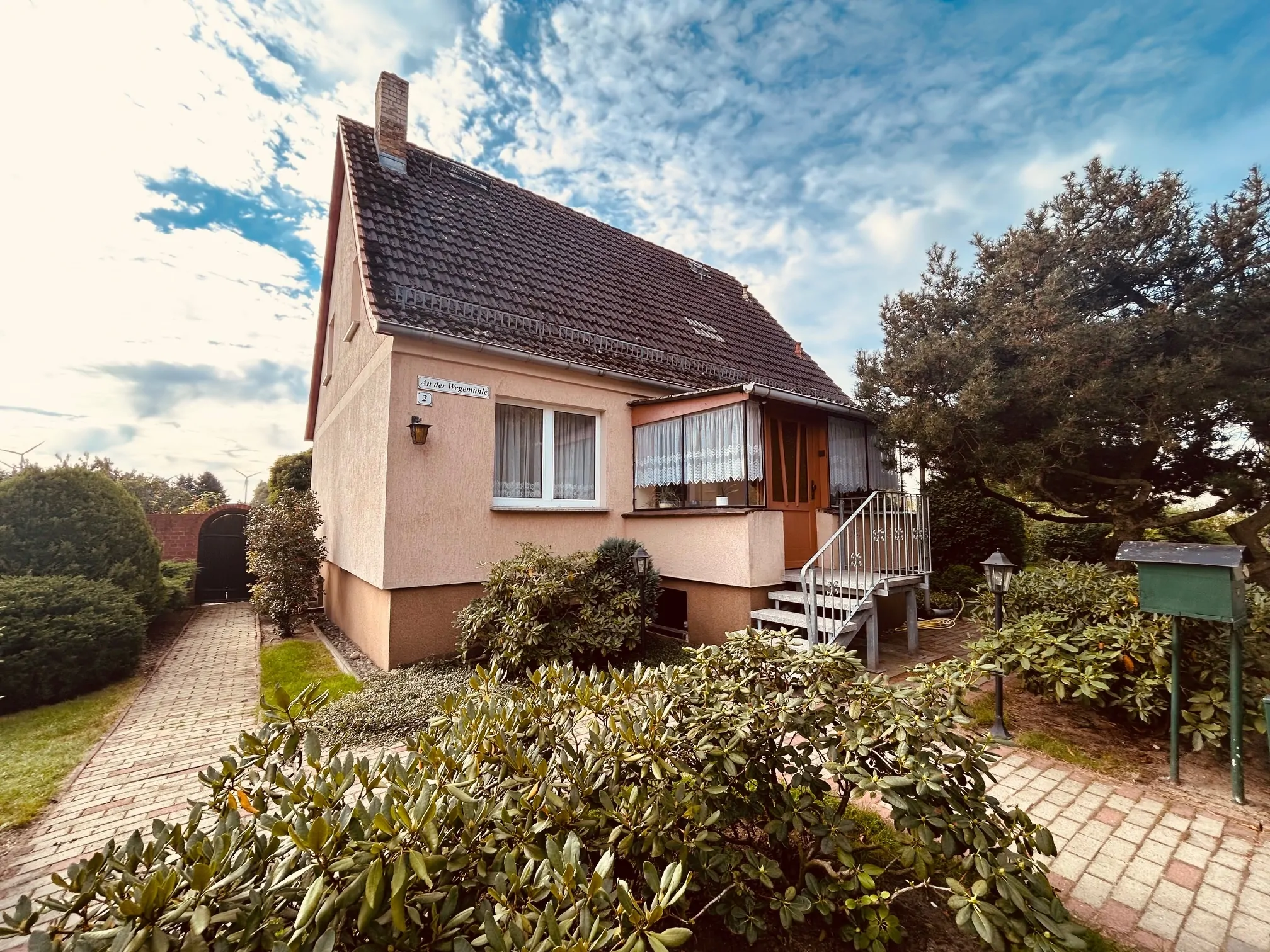 Vorderansicht l., Einfamilienhaus in Pritzwalk
